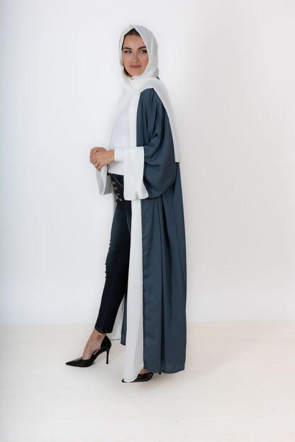 Open Abaya With Headscarf