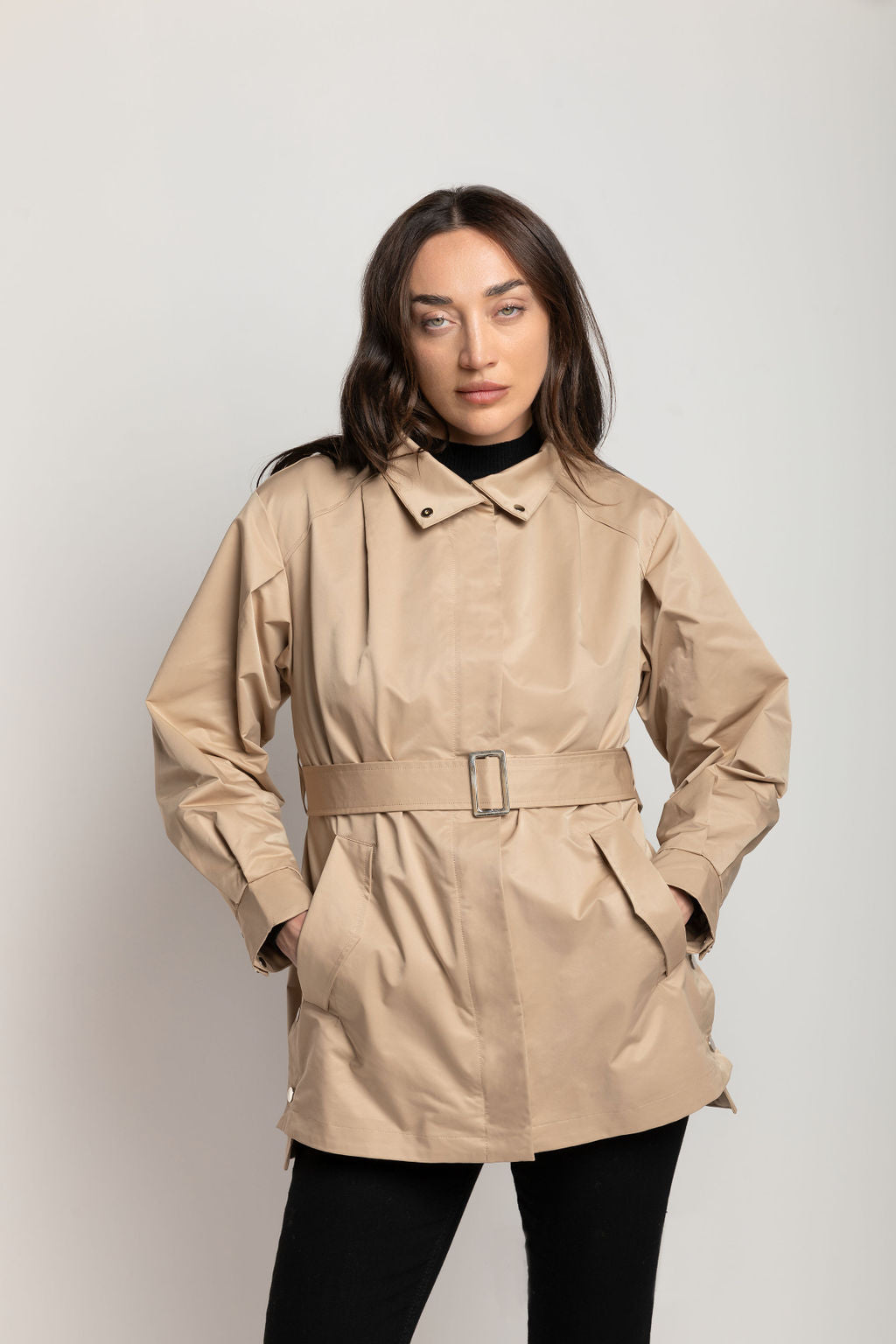 Short Trench Coat